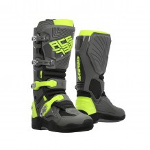 ACERBIS WHOOPS BOOTS, GREY/YELLOW