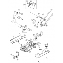 Pre-muffler - Vitpilen 701 / Svartpilen 701