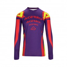 ACERBIS JERSEY MX J-TRACK ASKAR, PURPLE/RED