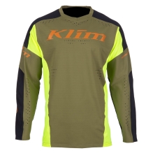 KLIM XC Pro Jersey Hi-Vis - Winter Moss