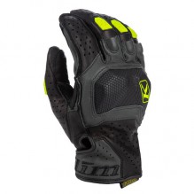 KLIM Badlands Aero Pro Short Glove Black - Hi-Vis