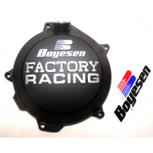 BOYESEN Clutch Cover, BLACK - Husqvarna TE300 2024- & KTM EXC 300 2024-