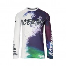ACERBIS JERSEY J-WINDY VENTED BRUSH, WHITE/PURPLE
