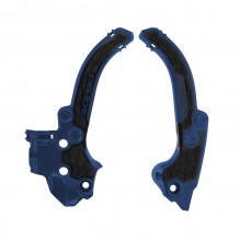 ACERBIS  X-GRIP FRAME PROTECTION, BLUE/BLACK - TC50