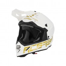 ACERBIS X-TRACK 22-06 HELMET, WHITE/GOLD