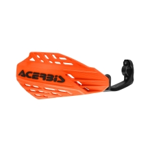 ACERBIS HANGUARDS LINEAR VENTED, ORANGE/BLACK