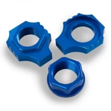 AXLE BLOCK KIT Motocross 25mm, Blue