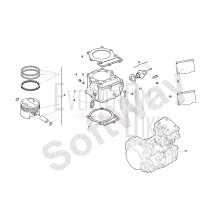 OIL SEAL SET ENGINE TE250