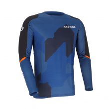 ACERBIS X-DURO WINTER JERSEY 3.0, BLUE/ORANGE