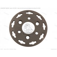 Flange, Front Hub, Right - RM125 75-78 / RM250 76-78