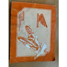OWNERS MANUAL, HONDA CR125R 1991