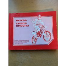 OWNERS MAINTENANCE MANUAL, HONDA CR80R 96/97