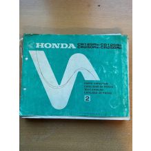PARTS CATALOGUE, HONDA CR125RB/C & CR250RB/C 81-82