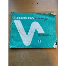 PARTS CATALOGUE, HONDA CR250RE 1984
