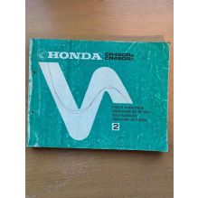 PARTS CATALOGUE, HONDA CR450RB / CR450RC 81-82