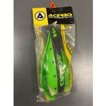 ACERBIS VENTED FLAG HANDGUARDS, GREEN/BLACK