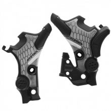 ACERBIS X-GRIP FRAME PROTECTOR FOR HONDA TRANSALP - BLACK/GREY