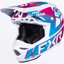 FXR 6D ATR-3 Helmet 25 - Blue Razz White