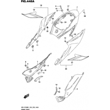 COVER,FRAME,LH - BLACK - GSX-S750