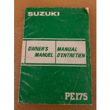 OWNERS MANUAL - PE175