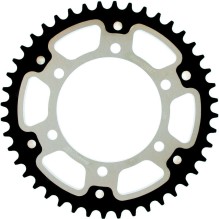 Supersprox Stealth Rear Sprocket, 50T Sølv - Yamaha Tenere T7