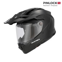 ACERBIS ATTACK ADV HELMET, BLACK 2 MATT