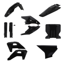 ACERBIS FULL PLASTIC KIT, BLACK - TC/FC 2025-