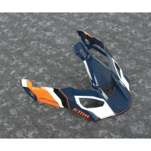 Krios/Krios Pro Peak Visor Pro Rally Striking Orange