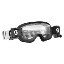 Scott Buzz MX WFS Brille - Sort Klar Works Linse