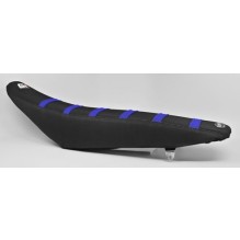 GUTS Ribbed Cover Std + High, Black/Blue, YZ85 22-25