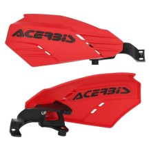 ACERBIS K-LINEAR HANDGUARDS, RED/BLACK