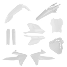 ACERBIS FULL PLASTIC KIT, WHITE - TRIUMPH TF250 / TF450