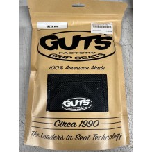 GUTS RIBBED SEAT COVER, BLACK/BLACK - KTM SX85 2025-