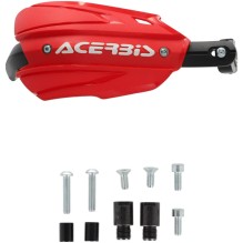 ACERBIS HANDGUARDS ENDURANCE-X, RED/WHITE