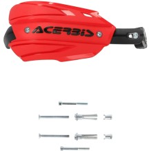ACERBIS HANDGUARDS ENDURANCE-X, RED/BLACK