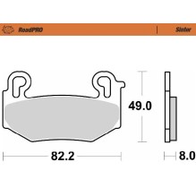 Moto-Master, Bromsbelägg RoadPRO Sinter, FRAM