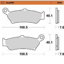 Moto-Master, Bromsbelägg RoadPRO Sinter, BAK