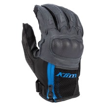 KLIM Induction Glove Asphalt - Electric Blue Lemonade