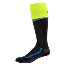 KLIM Aggressor Vented Sock Twoually - Black - Hi-Vis