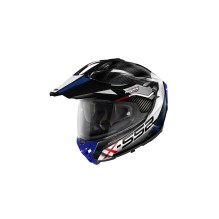 Nolan X-552 Carbon Dinamo Blå ECE 22-06 Adventure N-Com DD-Ring lås