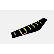 GUTS Ribbed Cover High, Black/Neon Yellow, Triumph 250MX 2024