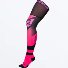 FXR Riding Sock Razz/Back