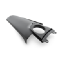 Rear fender, Black - 701 Supermoto 16-24