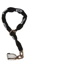 ABUS Kättinglås Granit Detecto X-Plus 8008/12KS120 black loop