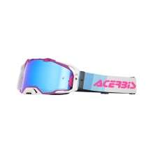 ACERBIS VULCAN MIRROR GOGGLE, PURPLE/WHITE