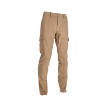 ACERBIS SLIM CARGO JEANS, BEIGE