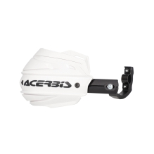 ACERBIS ADV TYPE L HANDGUARDS, WHITE/BLACK - V-Strom 800