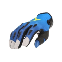 ACERBIS GLOVES MX X-P 2.0, BLUE/YELLOW