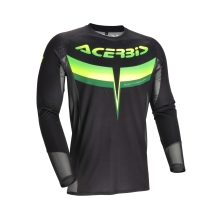ACERBIS JERSEY MX J-TRACK 2.0, BLACK/GREEN
