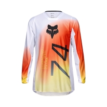 FOX MX 180 Air Haze Jersey White